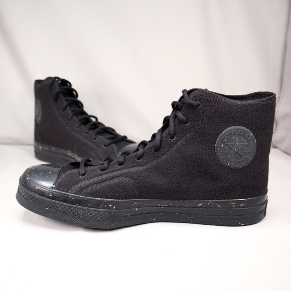 Converse Men Size 11 Shoes Renew Knit Chuck 70 Hi All Star 172033C Black Sneaker main image 9